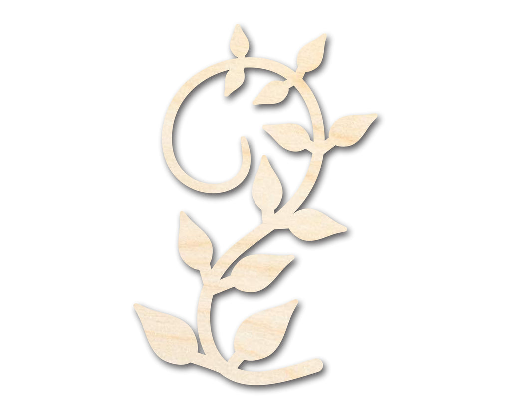 Unfinished Wood Vine Shape - Plant Craft - up to 46" DIY