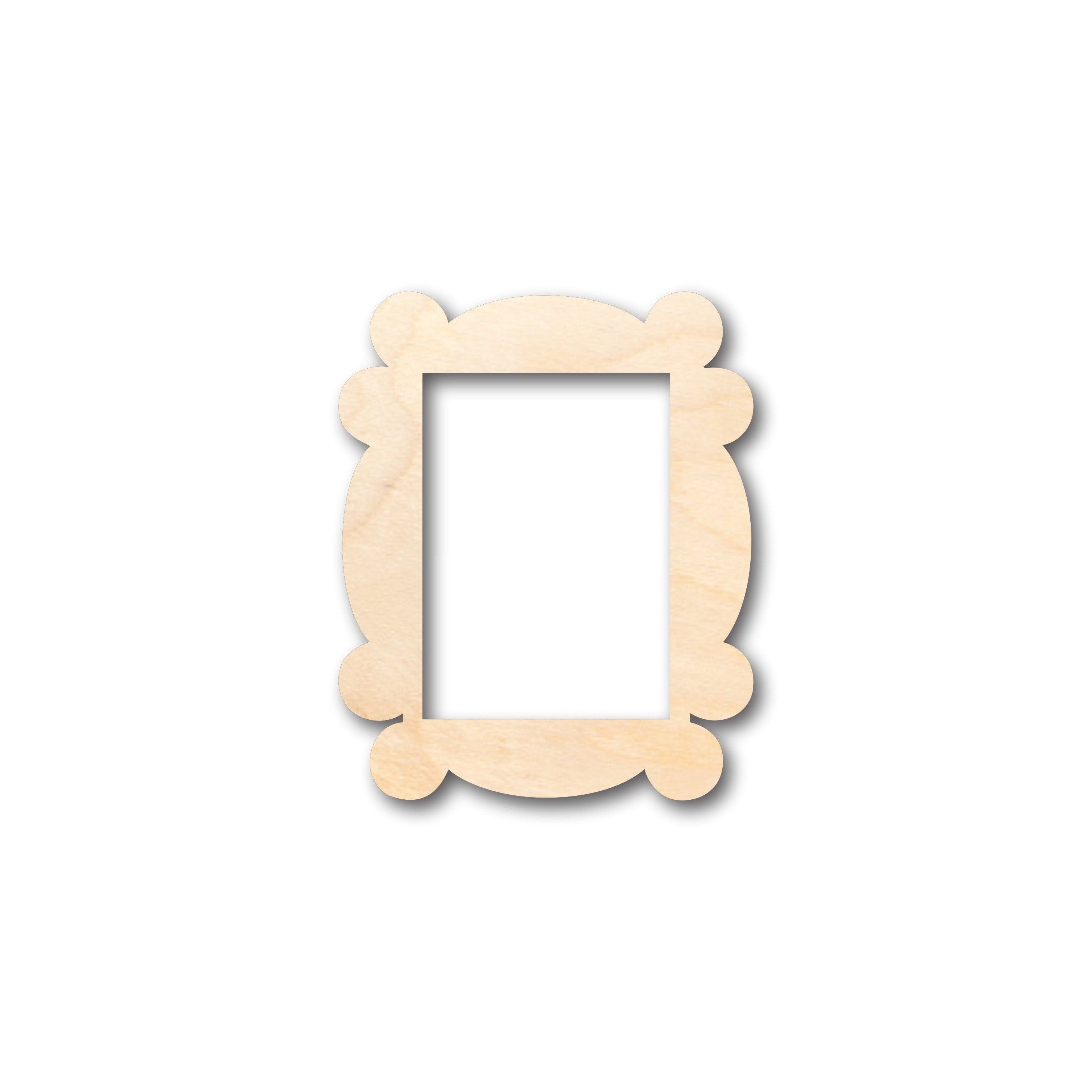Unfinished Wood Picture Frame Shape - Craft - up to 46" DIY