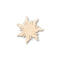 Unfinished Wood Sun Shape - Craft - up to 46" DIY