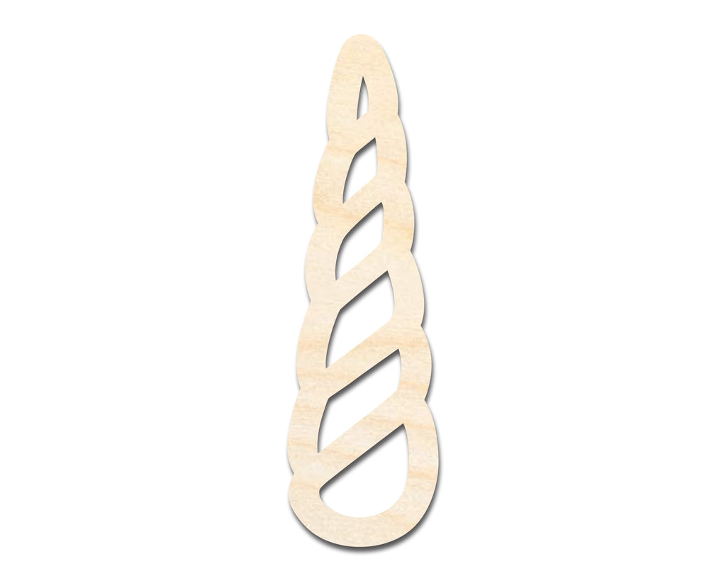 Unfinished Wood Unicorn Horn Silhouette - Unicorn Craft - up to 46" DIY