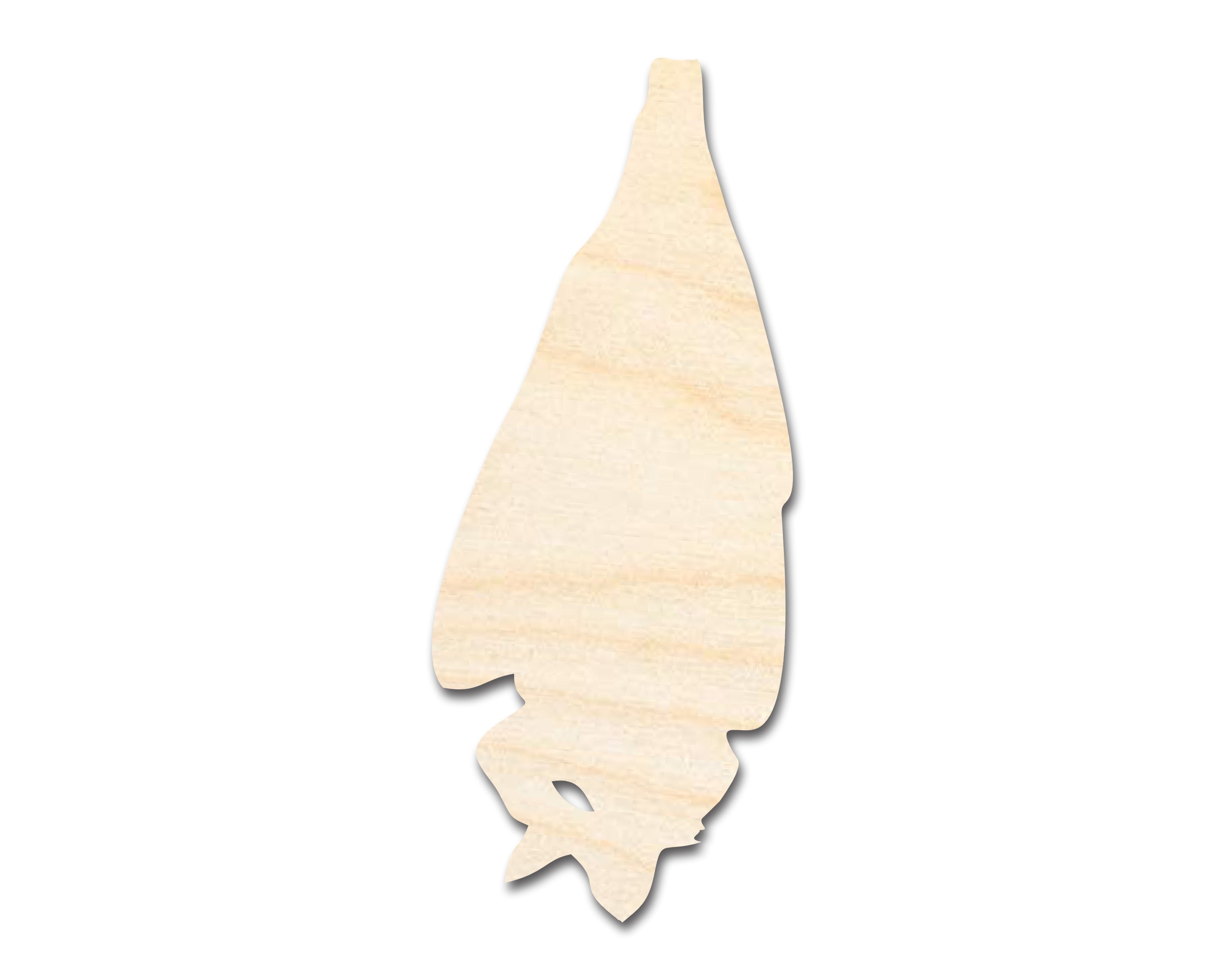 Unfinished Wood Hanging Bat Shape - Craft - up to 46"