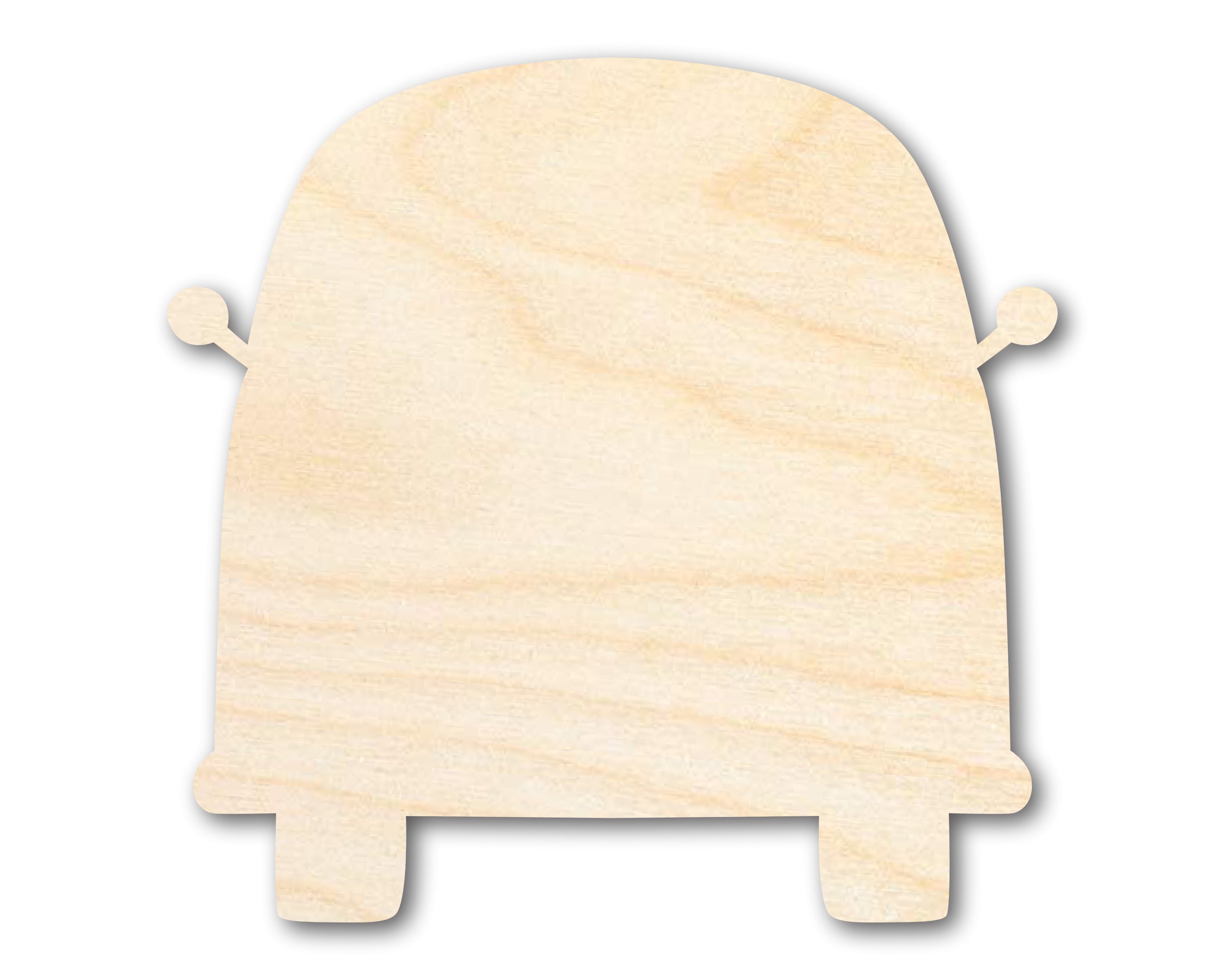 Unfinished Wood Van Shape - Craft - up to 46"