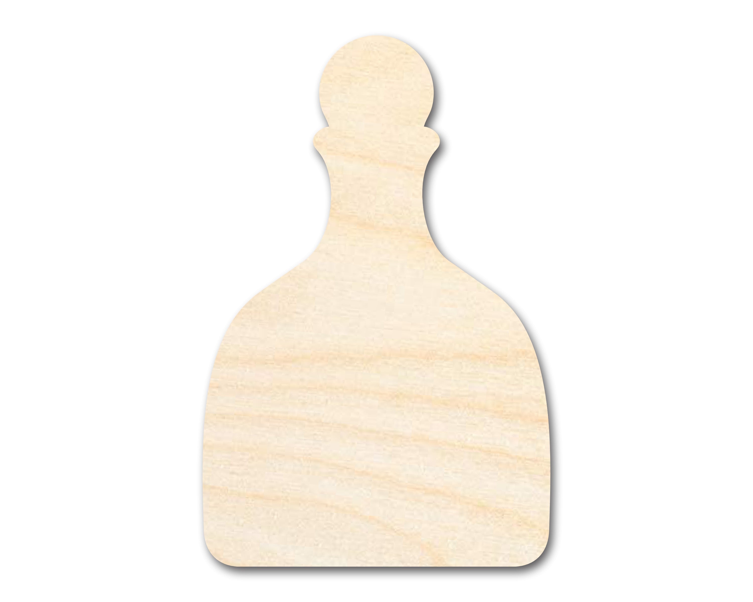 Unfinished Tequila Bottle Shape | DIY Craft Cutout | up to 46" DIY