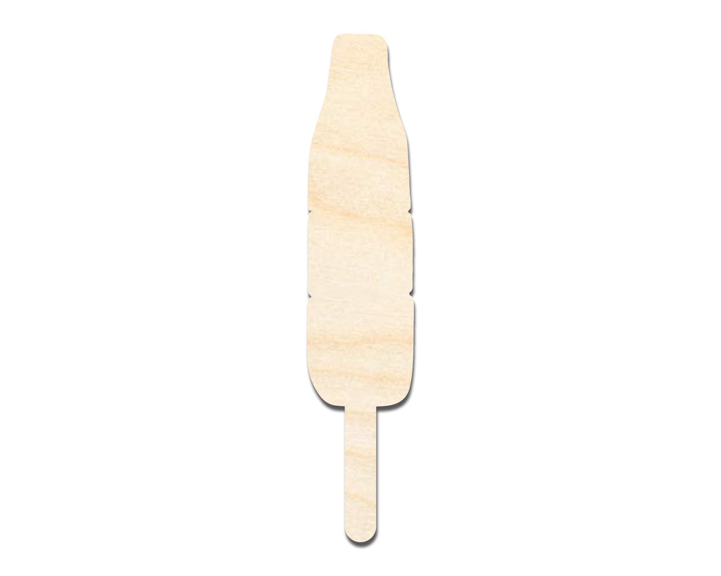 Unfinished Wood Patriotic Popsicle Shape | DIY Craft Cutout | up to 46" DIY