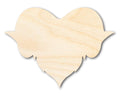 Unfinished Wood Ram Mascot Shape | DIY Craft Cutout | up to 46" DIY