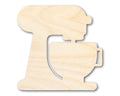 Unfinished Wood Mixer with Bowl Shape | DIY Craft Cutout | up to 46" DIY