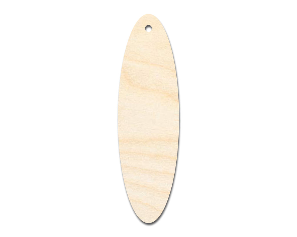 Unfinished Wood Oval Bookmark Shape | DIY Craft Cutout | up to 12" DIY