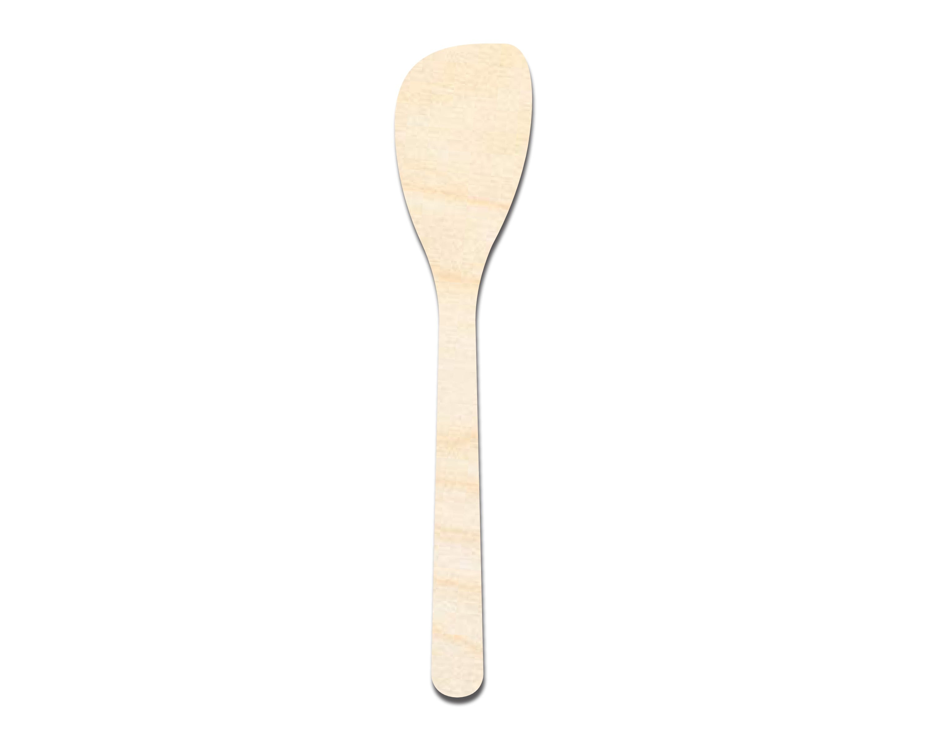 Unfinished Wood Spatula Shape | DIY Craft Cutout | up to 46" DIY