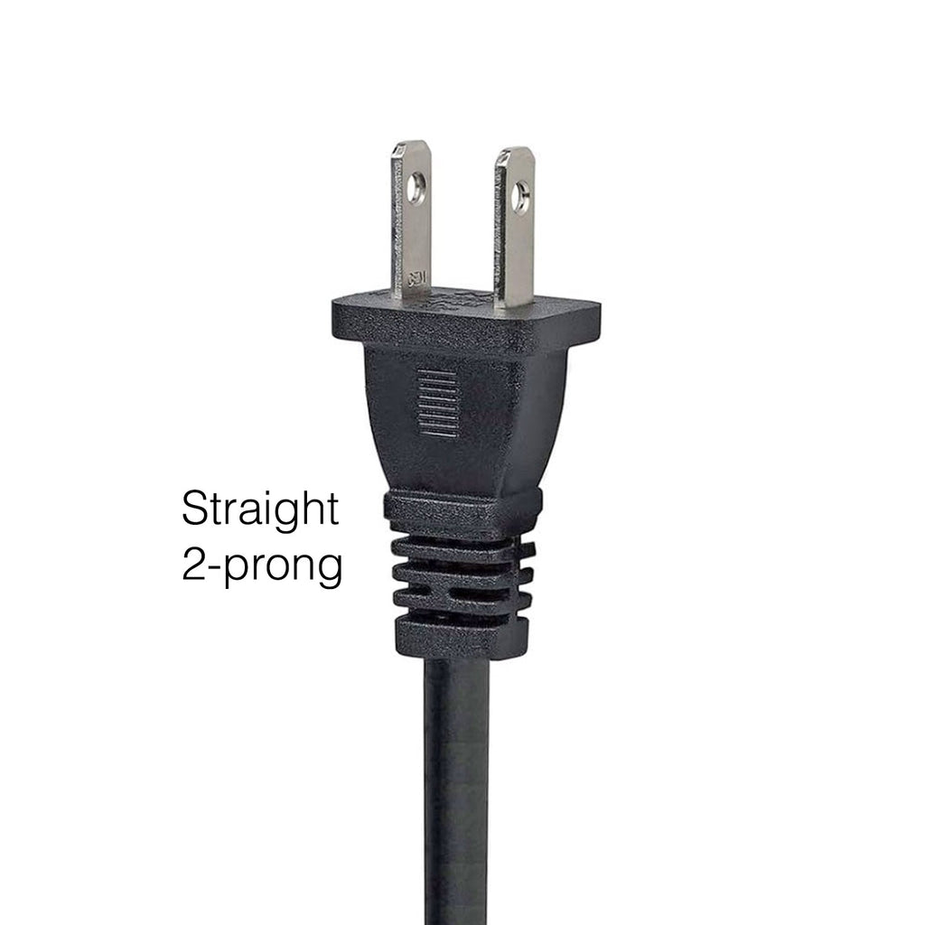Vizio 027.00001.0231 TV AC Power Cable | 6 Ft C7 Figure-8 Polarized to 2-Prong Cord - 027.00001.0231