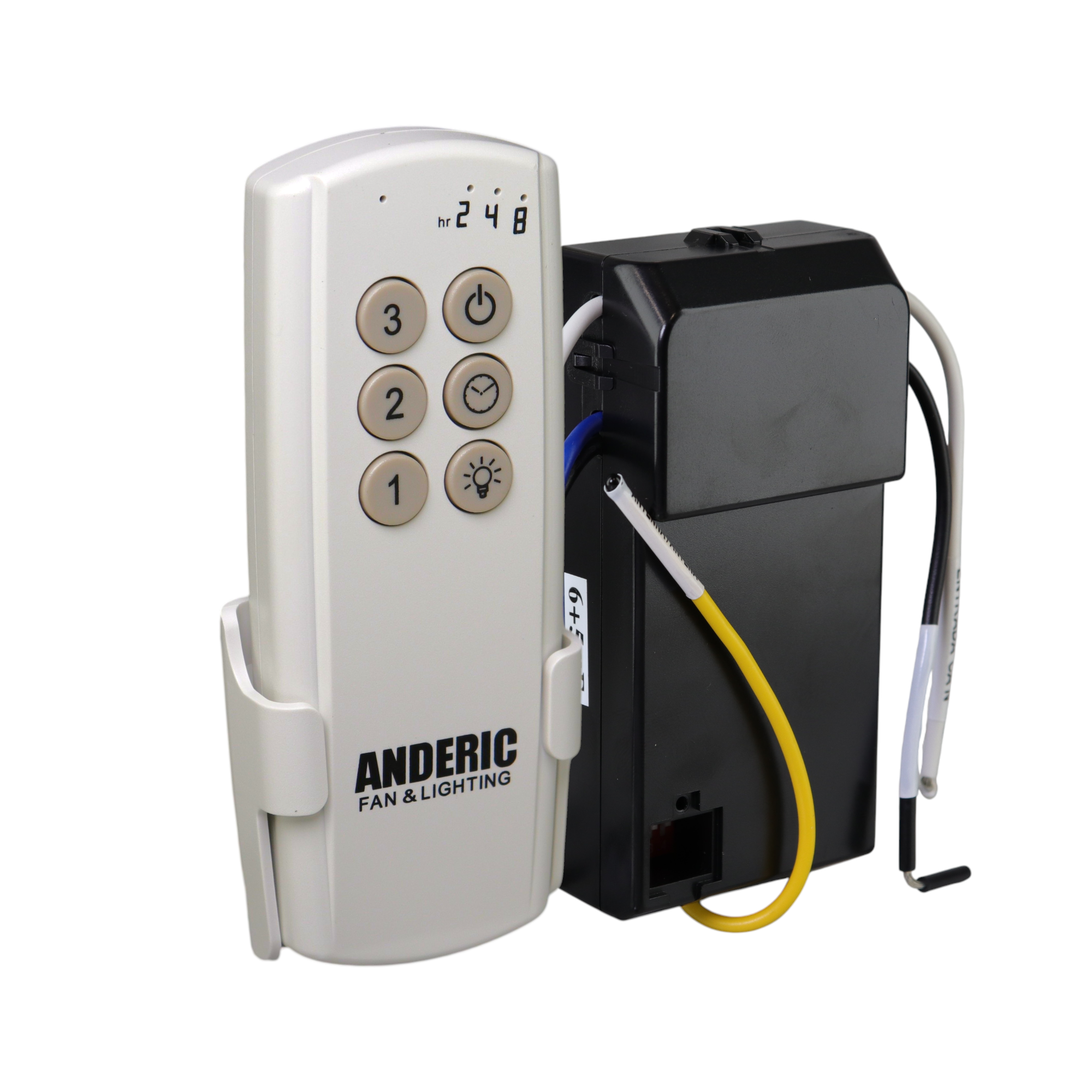Substitute for Hampton Bay TX028C-LC Ceiling Fan Remote Control [63T-AC83T-KIT]
