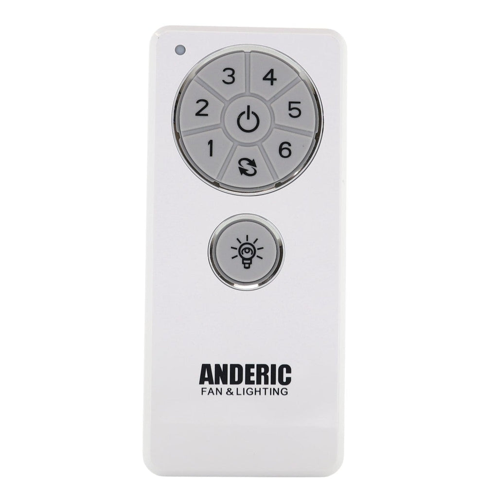 Anderic DC1 Replacement Ceiling Fan Remote Control for Hampton Bay, Monte Carlo, and others