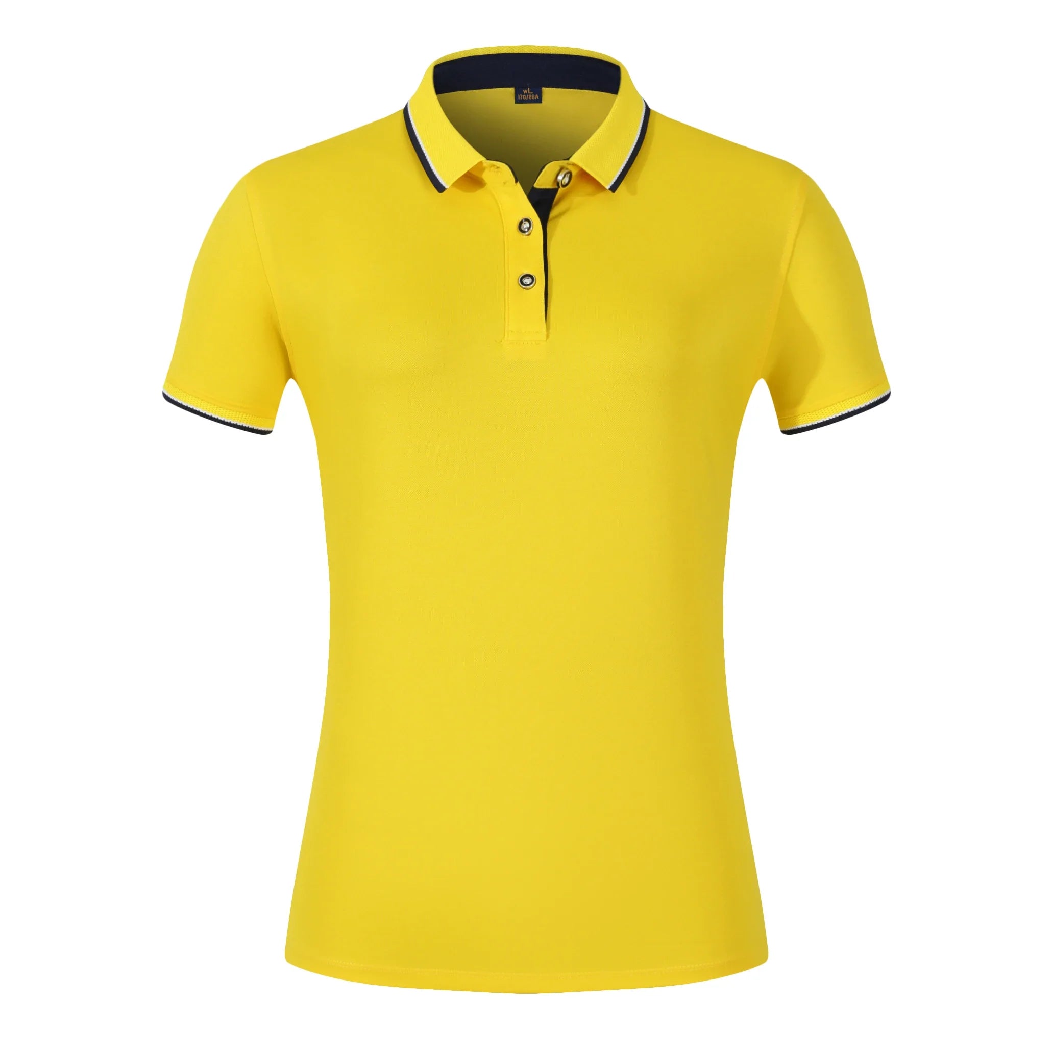 Golf Women's Polo Shirt Lapel Slim Fit Short Sleeve