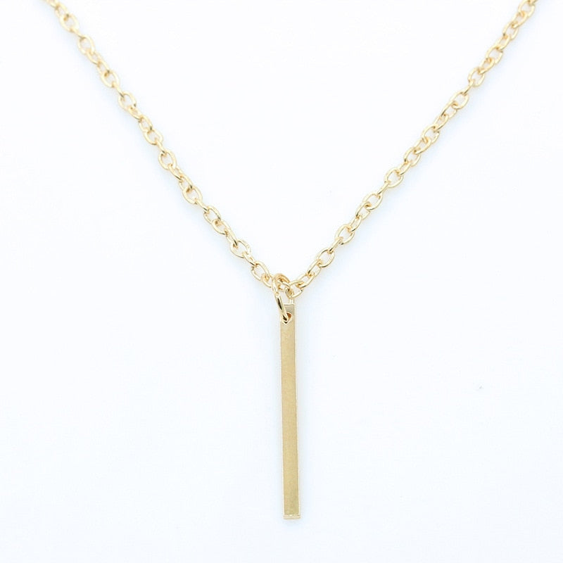 Multi Layer Lock Portrait Pendants Necklaces For Women Gold Metal Key Heart Necklace