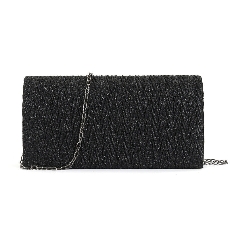 Horizontal rectangular crossbody bags evening clutch bags