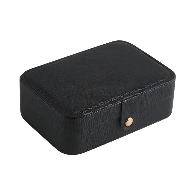 Nine-grid multifunctional portable jewelry box