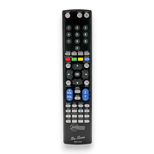 Anderic 076R0LJ030 TV/DVD Combo Remote Control for Sansui | No Programming | Works 076R0HE04A, 076R0LJ041 - RMD12052