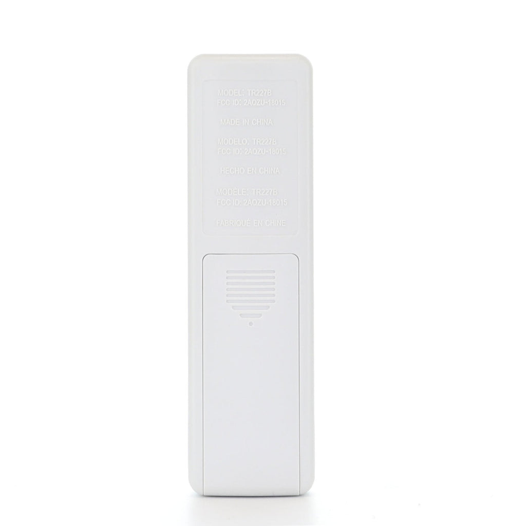 Anderic RRTR227B Ceiling Fan Remote Control for Hampton Bay Hubspace TR227B, 2AQZU-18015 - White