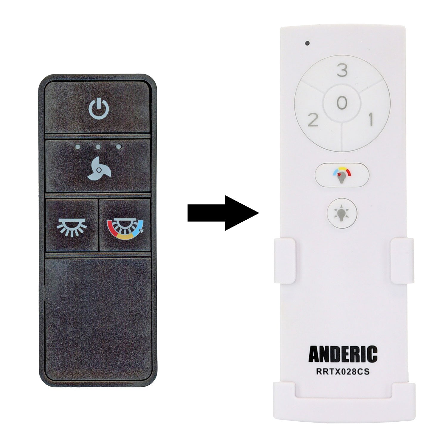 Hampton Bay TX028C-S Ceiling Fan Remote Control