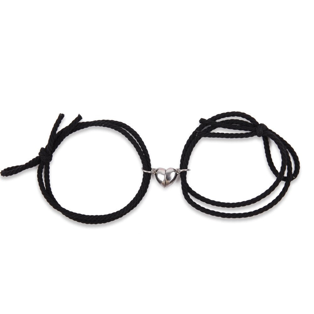 Magnet Paired Couple Bracelet For Lovers Distance Bracelet For Women Men