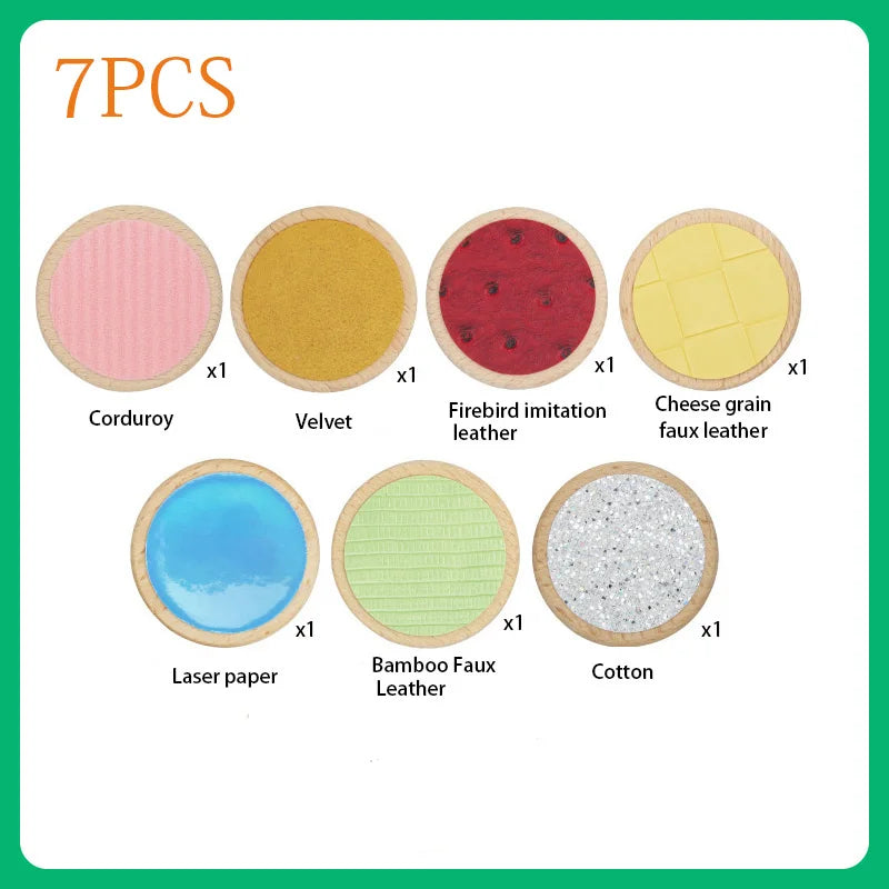 Montessori Sensory Board Toy – Color & Tactile Matching Game for Kids