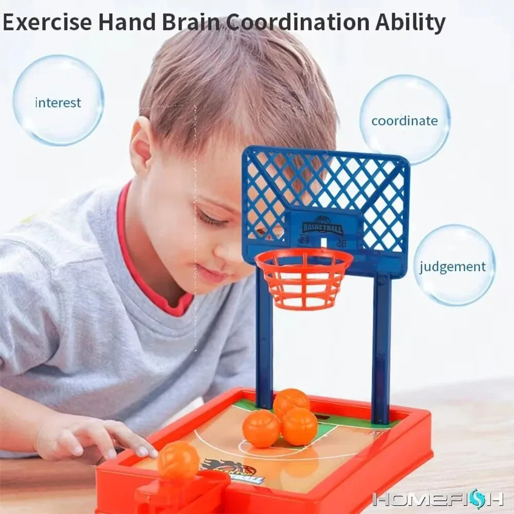 Mini Basketball Game – Desktop Portable Indoor & Outdoor Toy