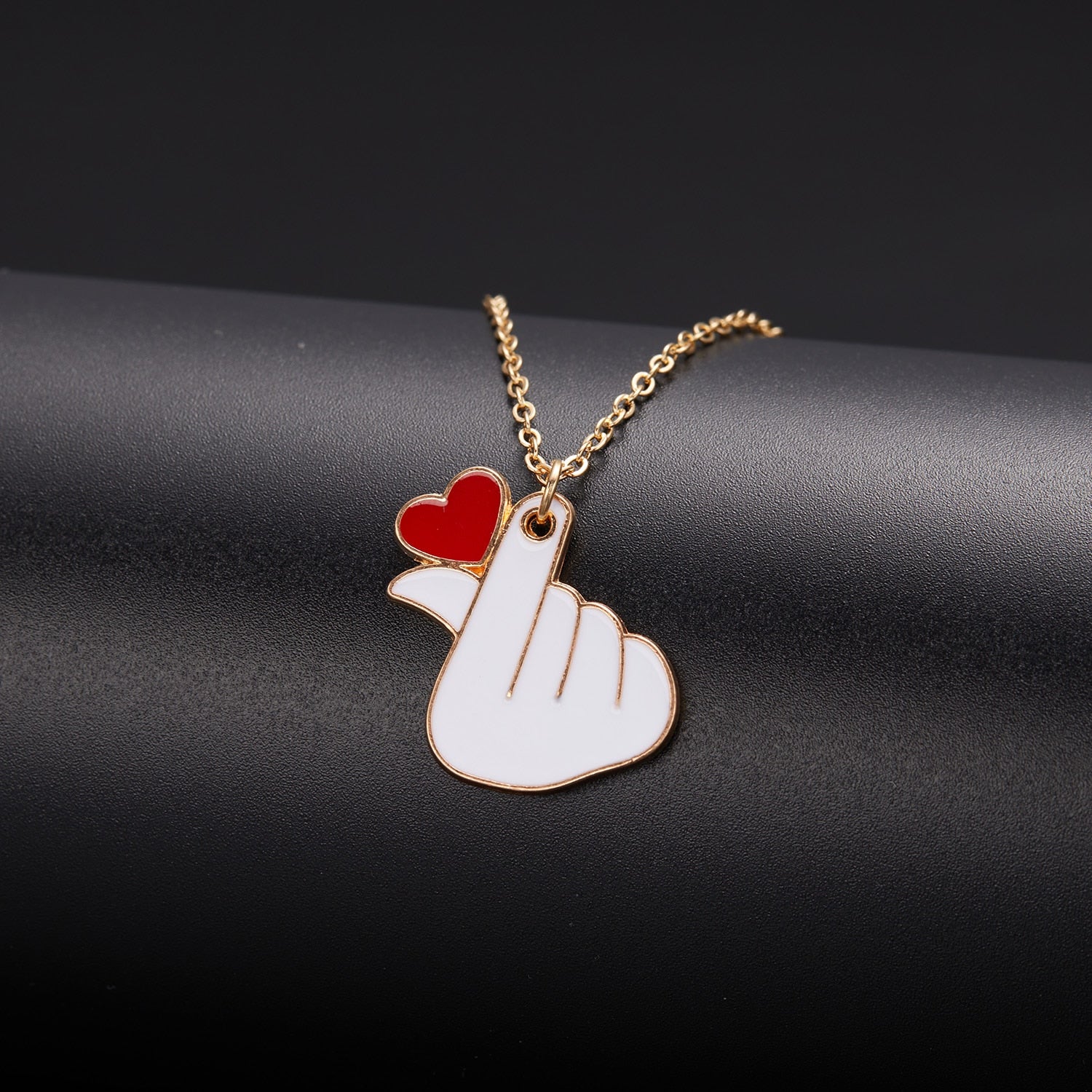 Heart Nurse Cap Doctor Necklaces Medical Equipment Stethoscope Syringe Pendant Hospital Style Jewelry