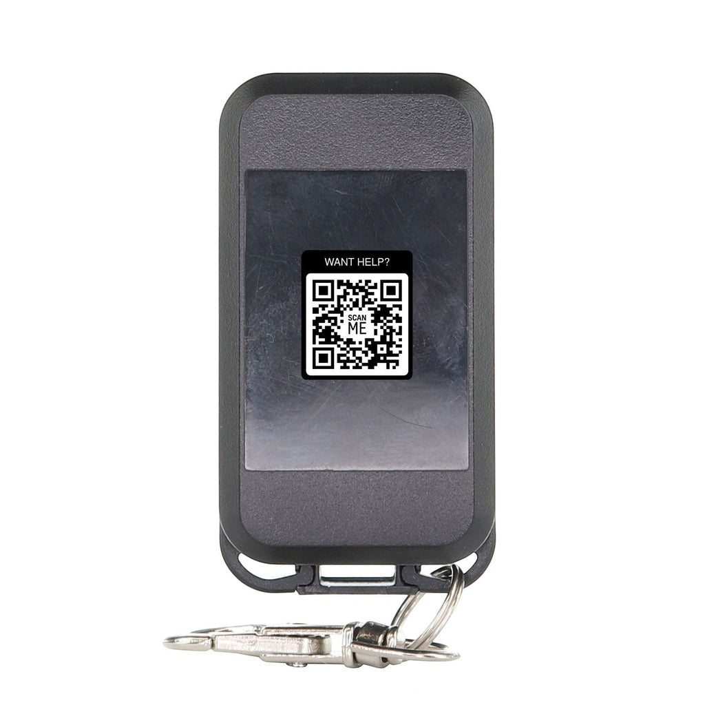 Substitute for Chamberlain 956EVC 3-Button Keychain For all Chamberlain with Learn key Garage Door Opener Remote Control [890MAX]