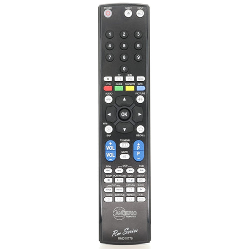 Anderic RC260D Replacement TV/DVD Remote Control for Insignia RC-260D, RC-260E, RC-260I, RC-261 - RMD10779
