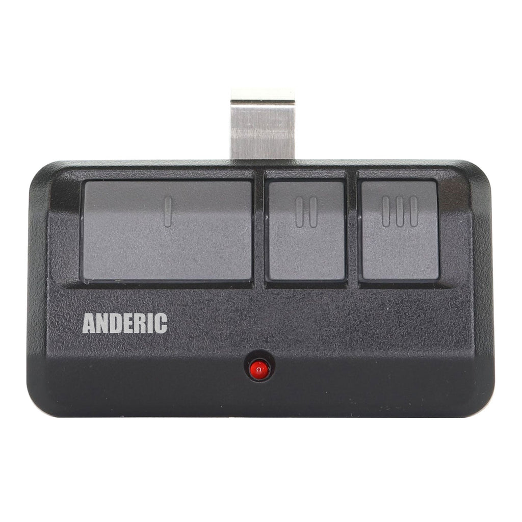Anderic 893MAX Universal Garage Door Opener Remote Control for Liftmaster for Purple, Yellow, Green, Red, and Orange Learning Key
