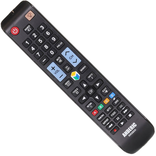Anderic RR580A Replacement Smart TV Remote Control for Samsung AA59-00580A and All Similar Models | IR