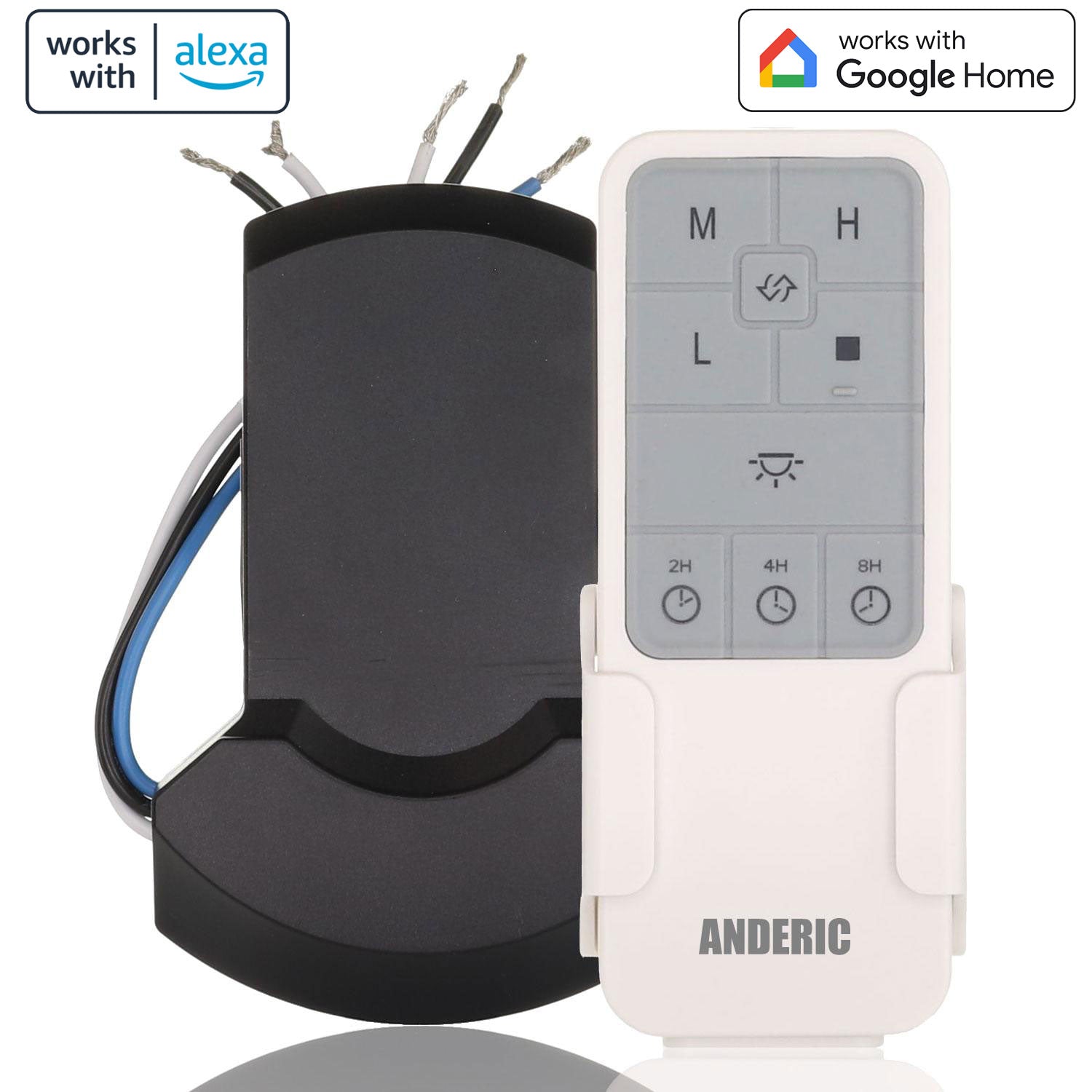 Substitute for Hunter 99107 SimpleConnect Ceiling Fan Remote Control Kit [UC7235T4]