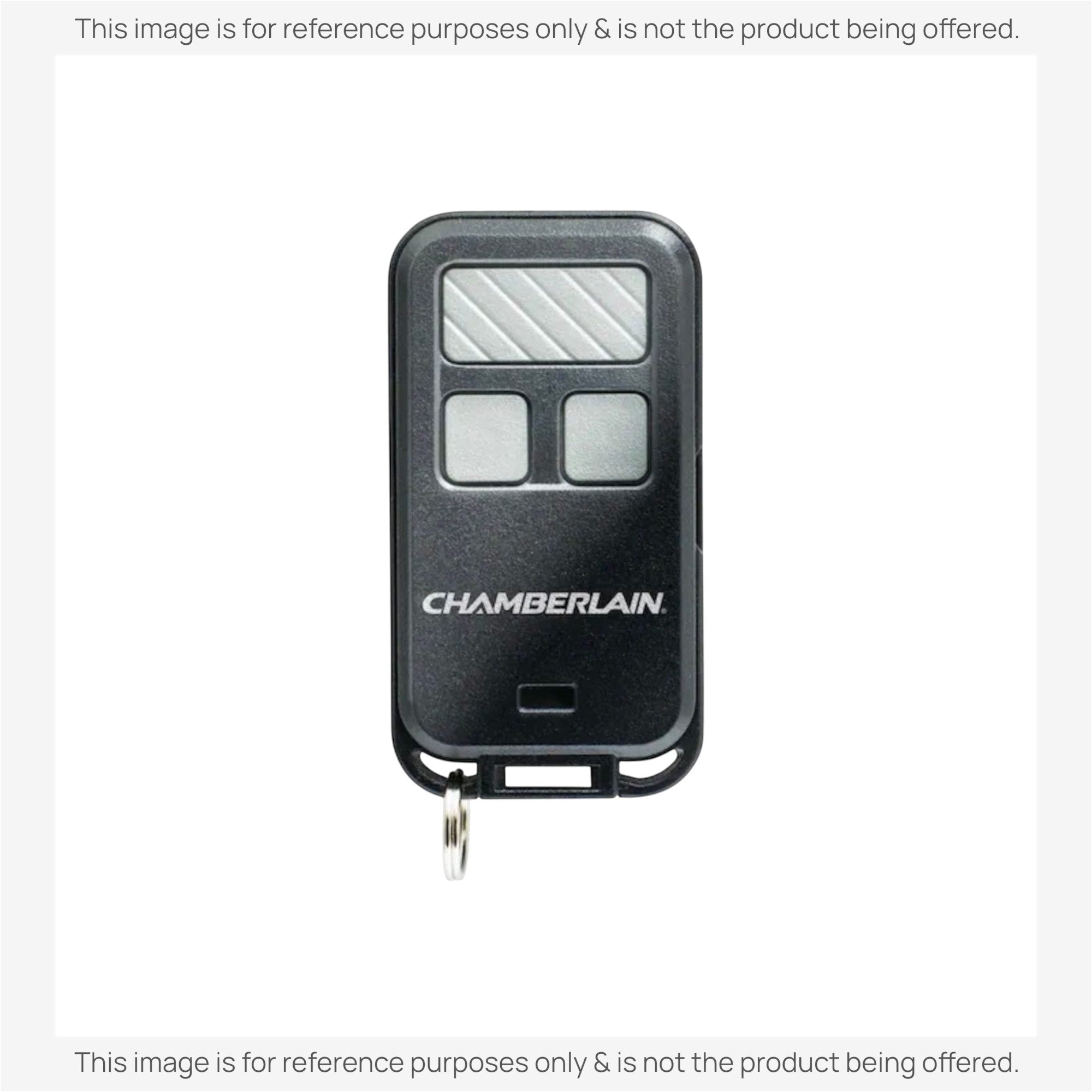 Substitute for Chamberlain 956EVC-P2 3-Button Keychain For all Chamberlain with Learn key Garage Door Opener Remote Control [890MAX]