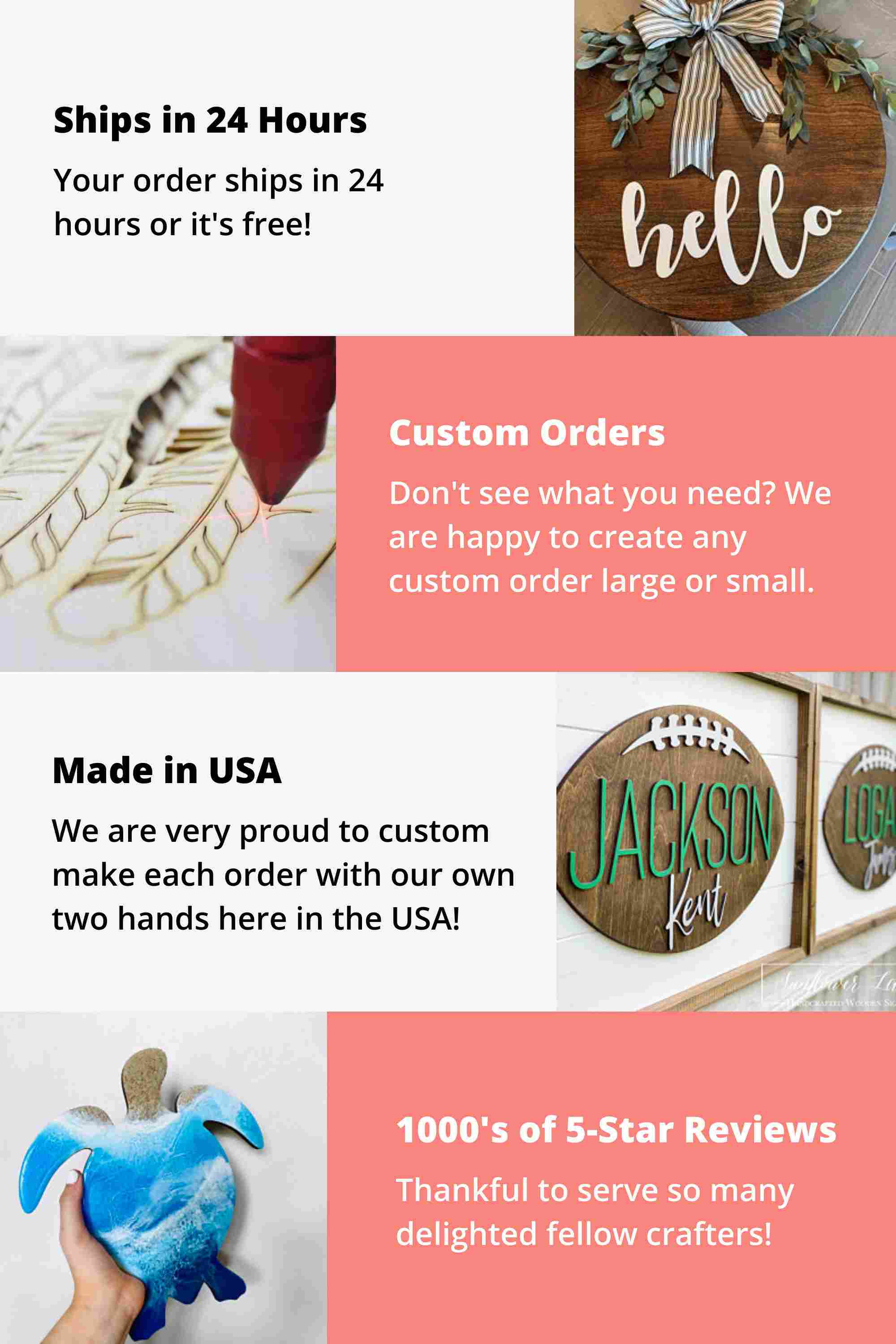 Unfinished Wood Truck Shape - Craft - up to 46" DIY