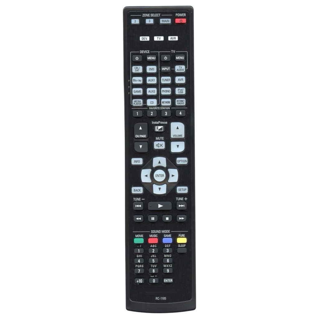 Denon RC-1185 A/V Receiver Remote Control - 30701013600AD