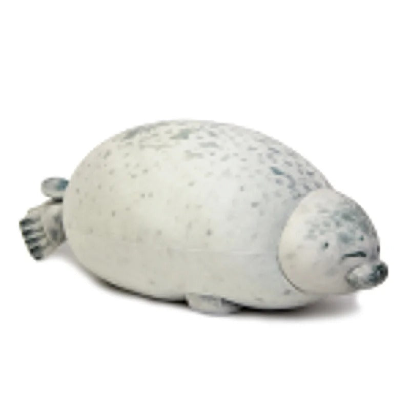 Mother & Baby Seal Plush Toy Set – Soft Zipper Seal Doll Gift