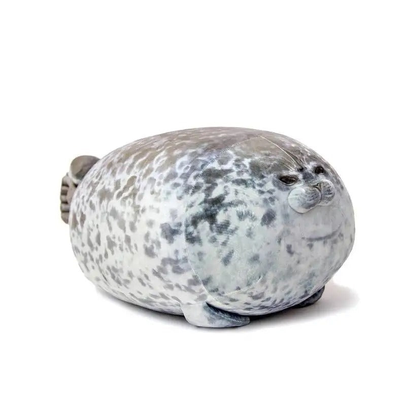Mother & Baby Seal Plush Toy Set – Soft Zipper Seal Doll Gift