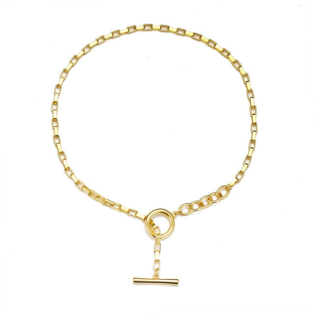 Gold Plated Necklaces Choker for Women,
