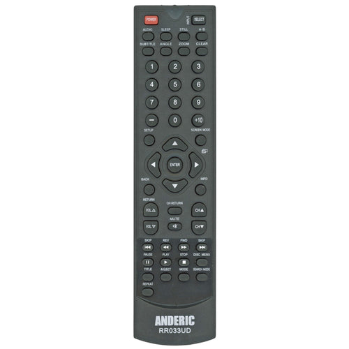 Anderic RMD14731 Replacement TV/DVD Combo Remote Control for Sylvania, Funai, and Emerson NF033UD and Others