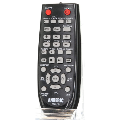 Anderic RR2547B Replacement Sound Bar Remote Control for Samsung AH59-02547B, AH59-02380A, AH59-02330A and Others