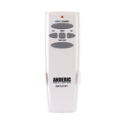Anderic FAN-HD (UC7078T) Ceiling Fan Remote Control for Hampton Bay - RR7079T