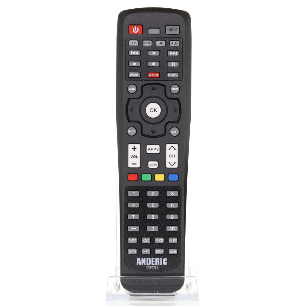 Anderic RR90395 Repalcement Smart TV Remote Control for Toshiba CT-90395 and Others
