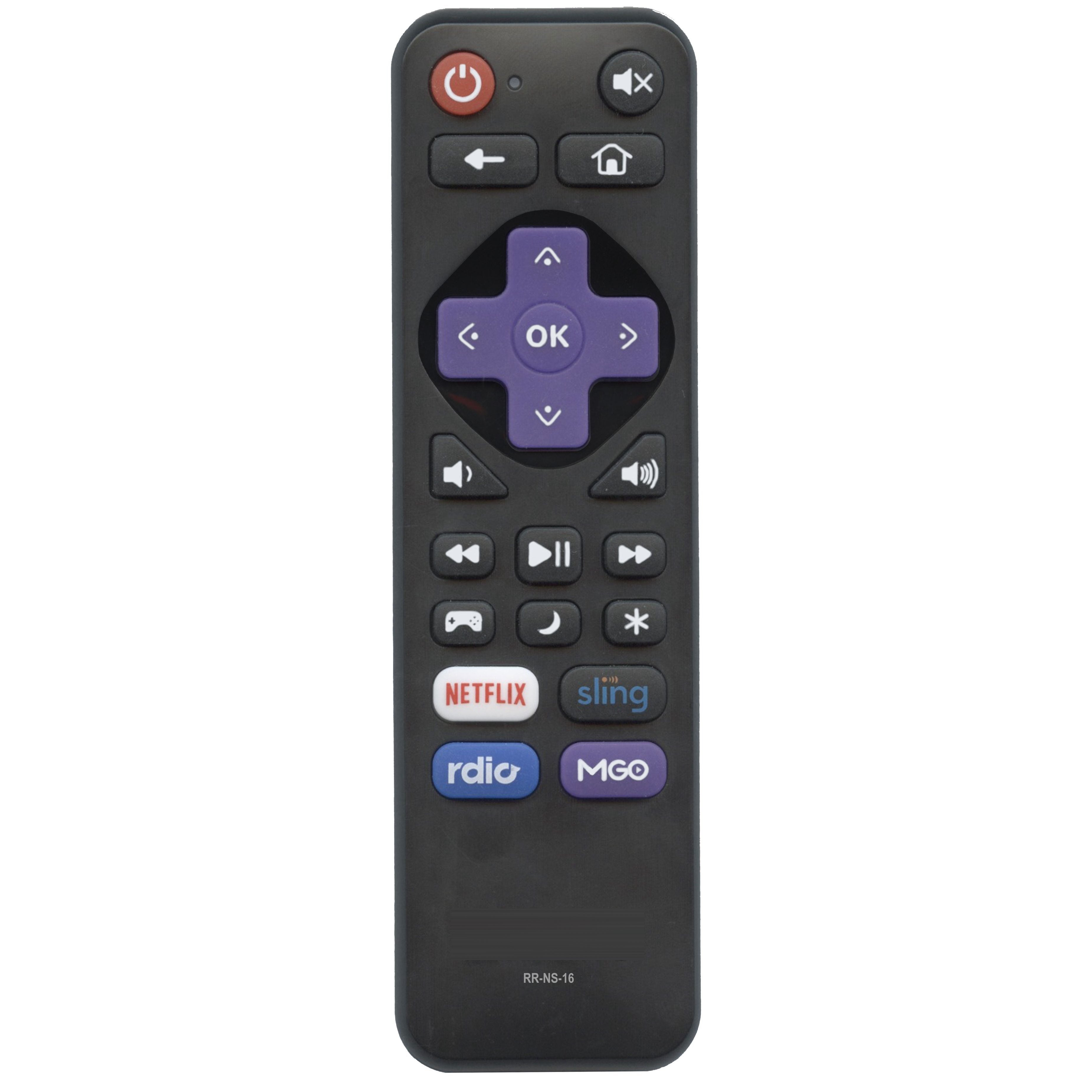 Insignia NS-RCRUS-16 Roku TV Remote Control - NSRCRUS16