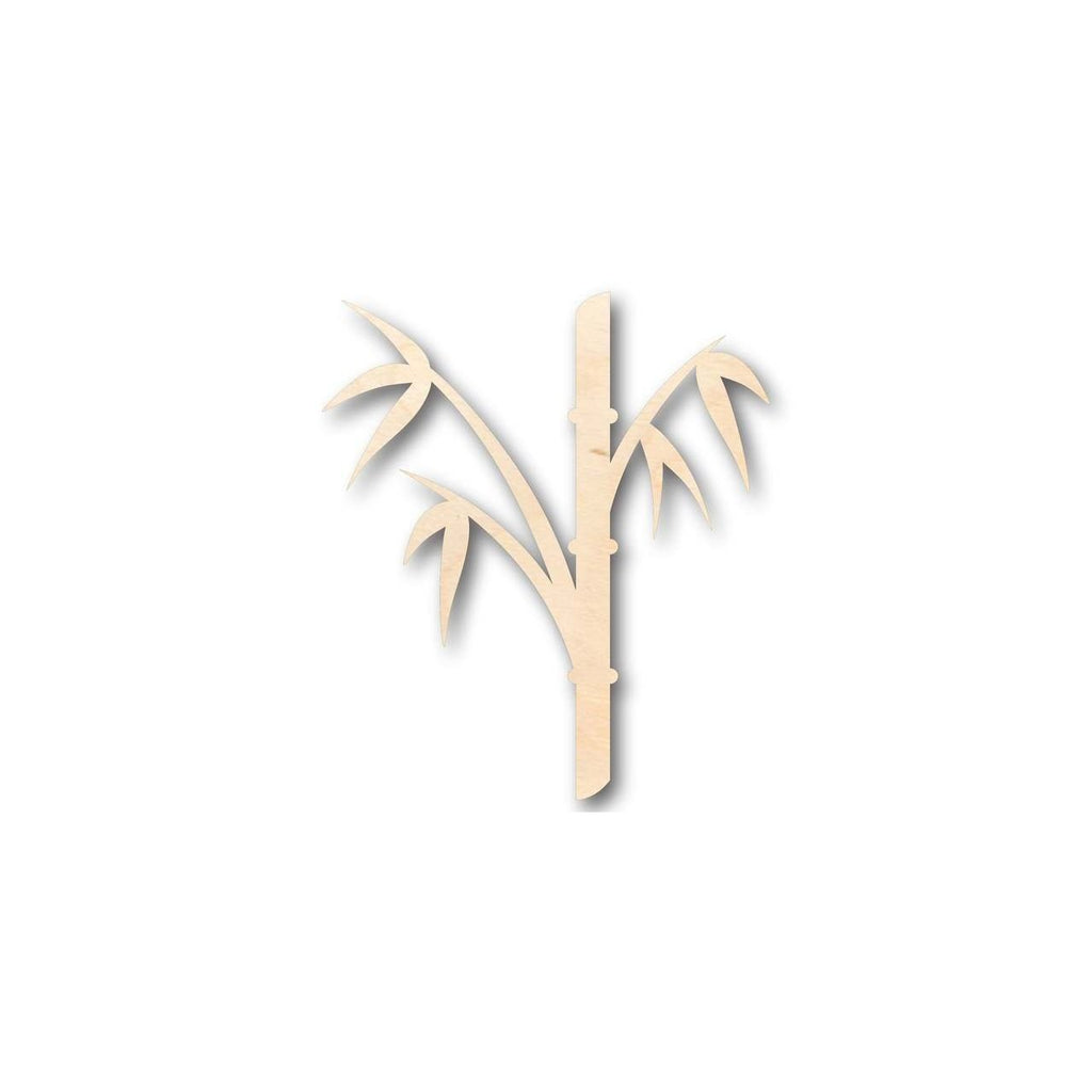 Unfinished Wood Bamboo Shape - Craft - up to 46" DIY