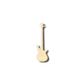Unfinished Wood Bass Guitar Shape - Craft - Music - up to 46" DIY