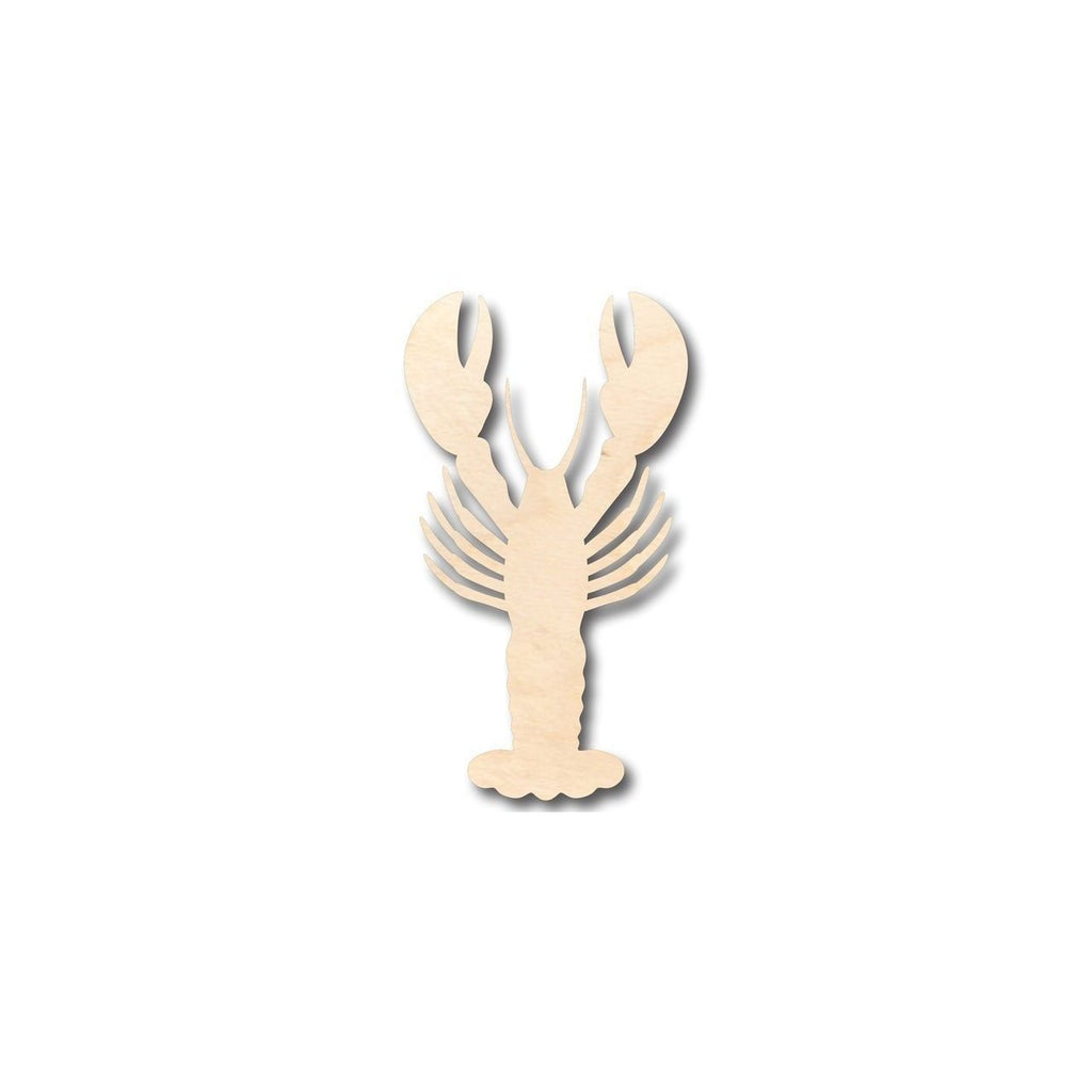 Unfinished Wood Lobster Shape - Ocean - Nursery - Craft - up to 46" DIY