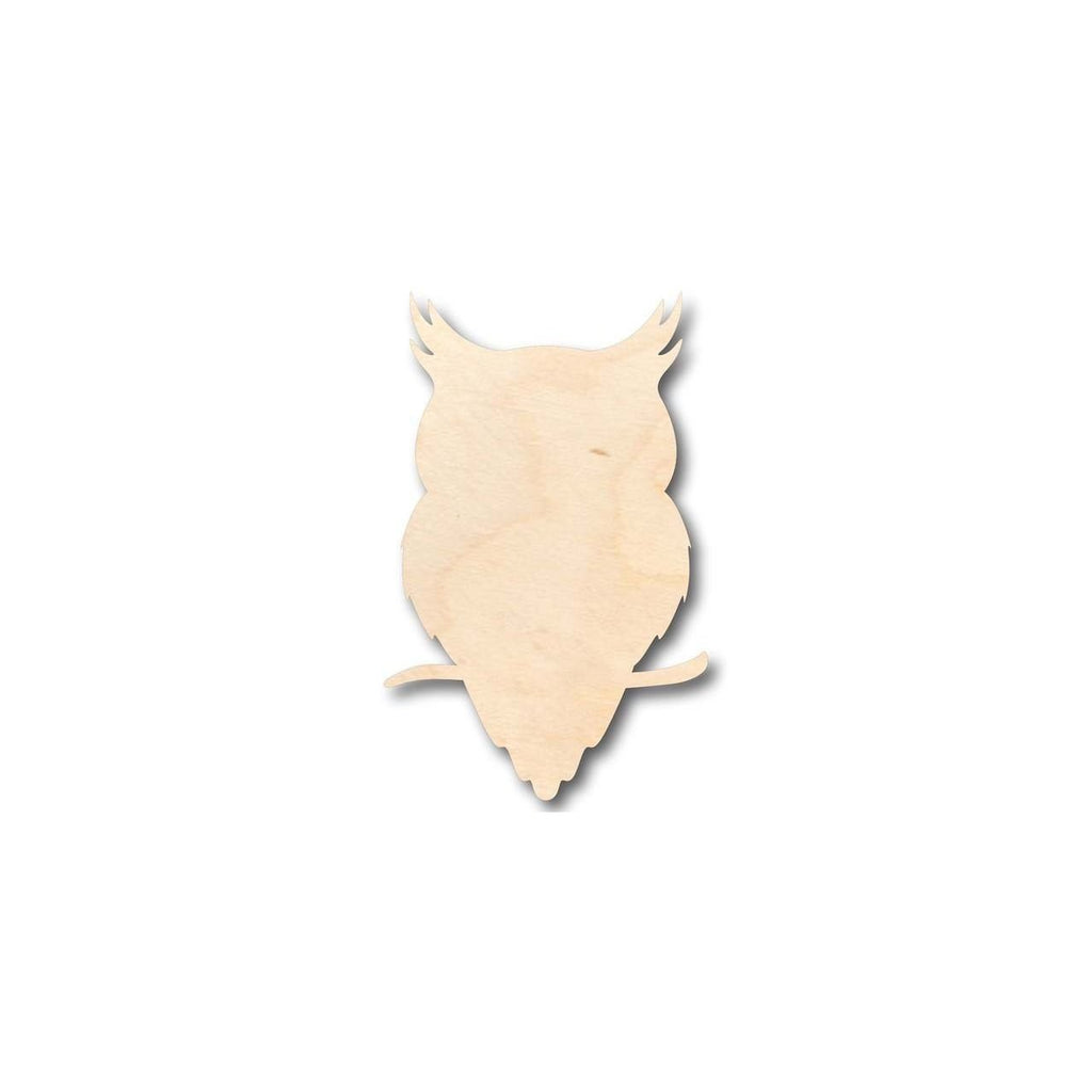 Unfinished Wood Owl Shape - Animal - Wildlife - Craft - up to 46" DIY