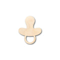 Unfinished Wood Pacifier Shape - Nursery Decor - Craft- up to 46" DIY
