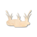 Unfinished Wood Pond Shape - Nature - Craft - up to 46" DIY