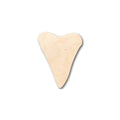Unfinished Wood Shark Tooth Shape - Ocean - Beach - Nursery - Craft - up to 46" DIY