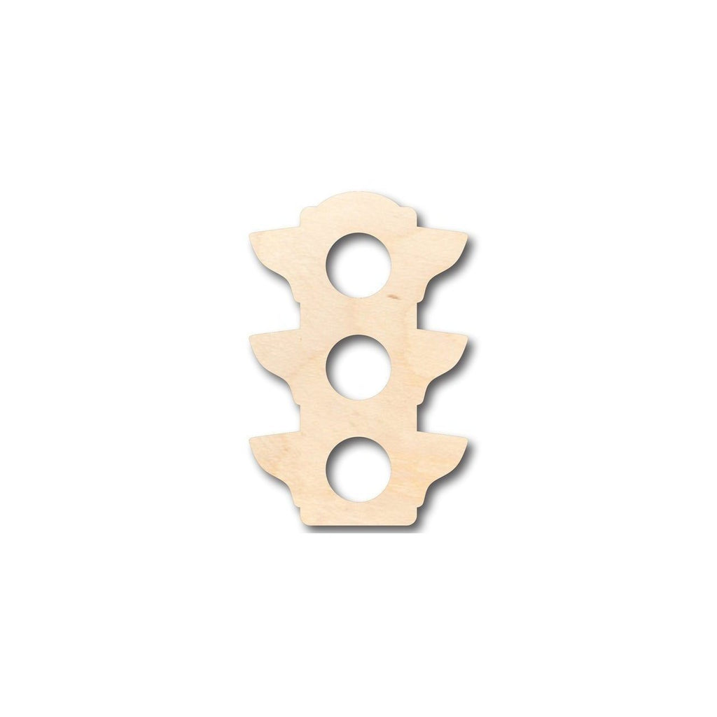 Unfinished Wood Traffic Light Shape - Craft - up to 46" DIY